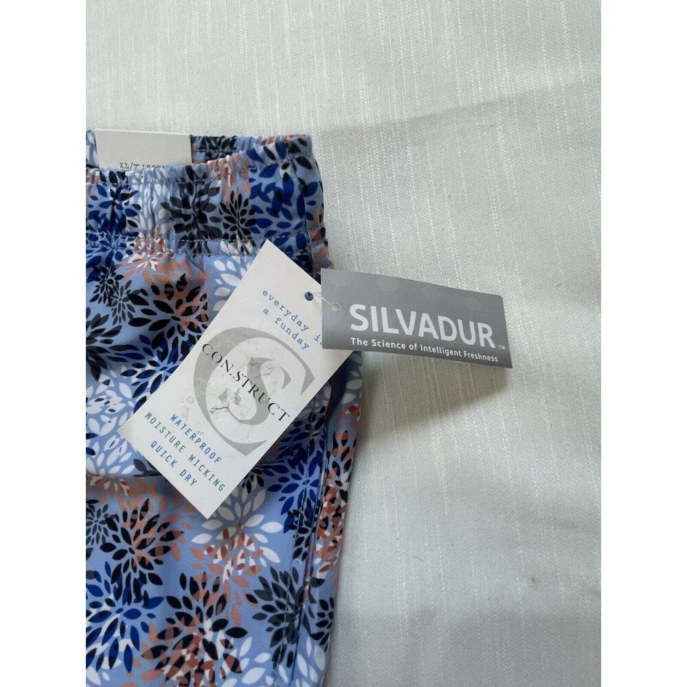 CON.STRUCT Mens Waterproof Moisture Wicking Quick Dry Swim Trunks Sz XL New
